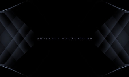 Black abstract background. Dark luxury elegant glamour vector abstract background.のイラスト素材