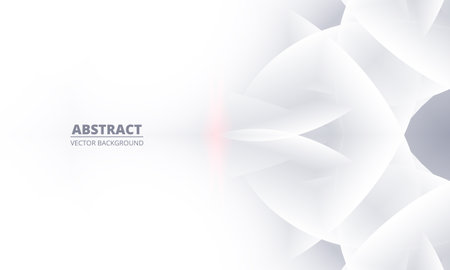 Abstract elegant white background graphic design for business presentation, cover or brochure. Luxury vector illustrationのイラスト素材