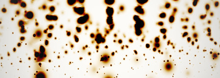 Vector abstract digital technology scientific white background. Burning paper page vector...