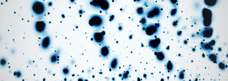 Vector abstract digital technology scientific white background.のイラスト素材