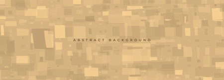 Beige modern abstract wide background with abstract texture. Pastel color illustration vector bannerのイラスト素材