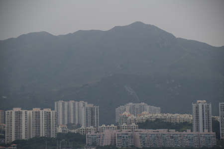 A view of Hong Kong.の写真素材