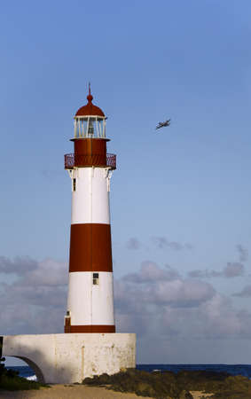 The lighthouse Itapuaの写真素材