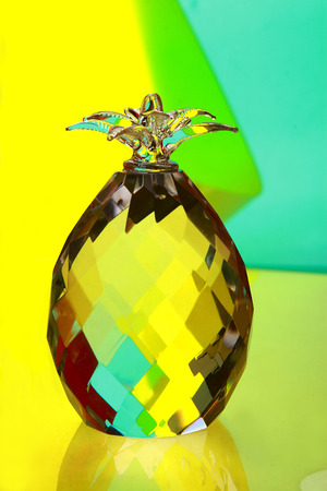 glass pineappleの写真素材