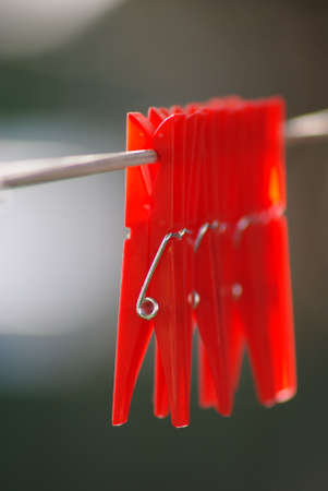 red clip の写真素材