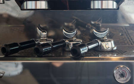 stan by Coffee machineの写真素材