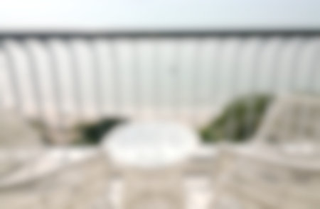 Abstract blurred background of modern architecture in the city. Defocused background.の写真素材