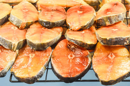 meat fishの写真素材