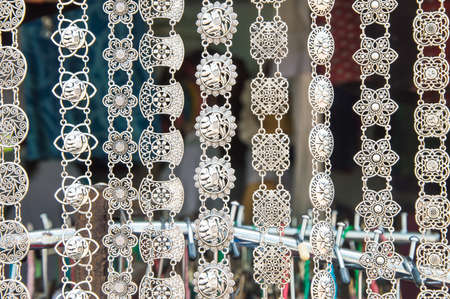 silver jewelryの写真素材