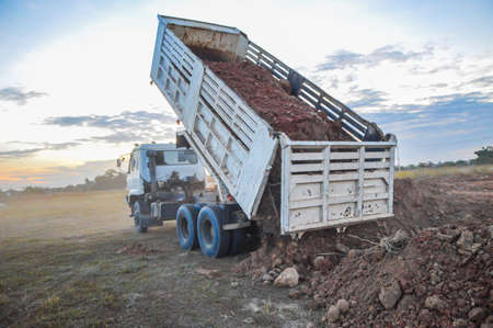 truck working