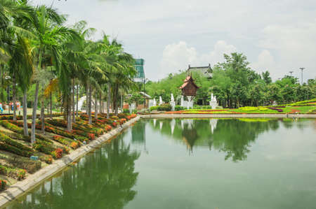 beautiful gardenの写真素材