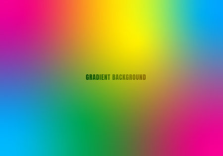 Abstract colorful freeform gradient pattern background. Vector graphic illustration.のイラスト素材
