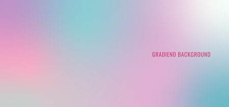 Abstract colorful freeform gradient pattern background. Vector graphic illustration.の写真素材