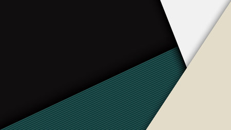 Abstract banner template pastel stripes on black background. Vector graphic illustration.のイラスト素材