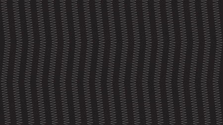 Abstract zig zag geometric on black background. Geometric zig zag design halftone pattern.のイラスト素材