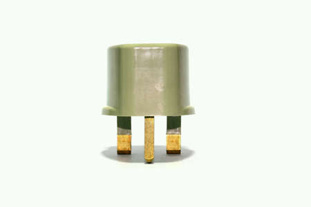 Plug socket adapter isolated on white background.の素材