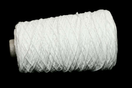 Rope roll on white background