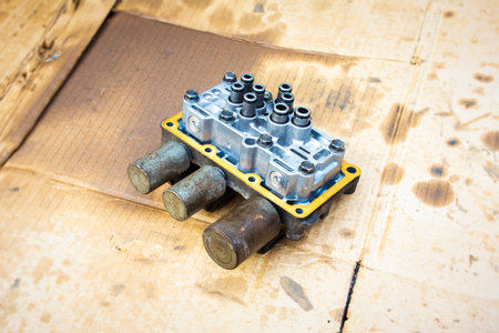 Transmission solenoid that was removed from the car automatic transmission , Automotive parts...