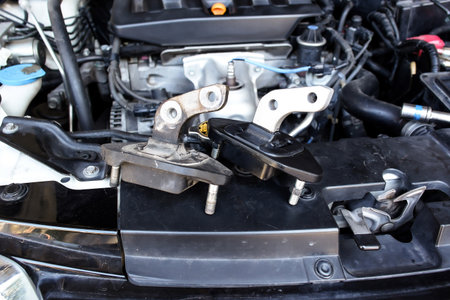 Car engine mount replacement, Engine mounting insulator for Auto repair, vehicle maintenance, and...
