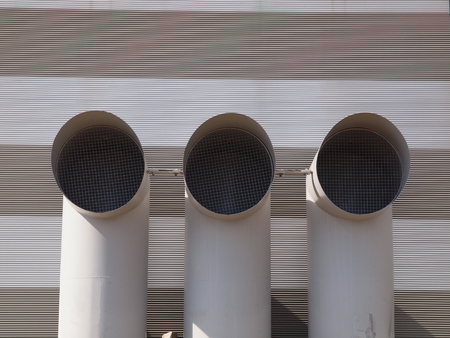 Ventilation on a buildingの写真素材