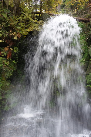 Amsel waterfall in the forest.の写真素材