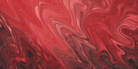 Red chalkboard background , Generative AI.の素材