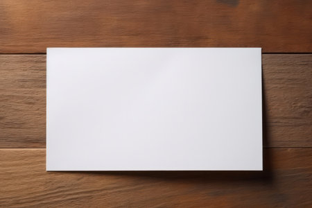 White paper blank for letter paper. empty card, copy spec for text.の素材