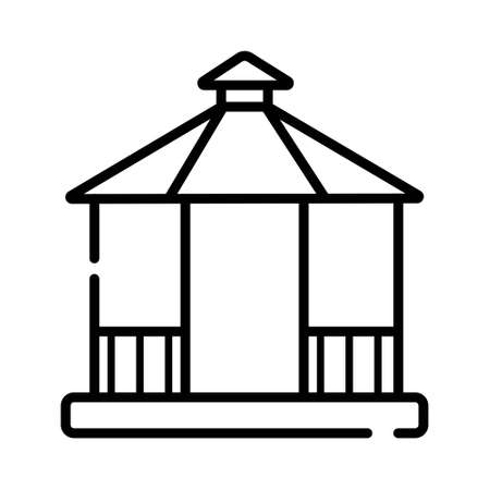 alcove icon. Element of Arab culture icon for mobile concept and web apps. Thin line icon for website design and development, app development. Premium icon on white background
のイラスト素材