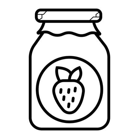 Strawberry jar vector icon
のイラスト素材