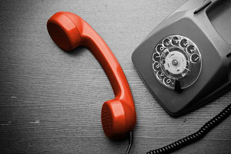 Retro phoneの写真素材