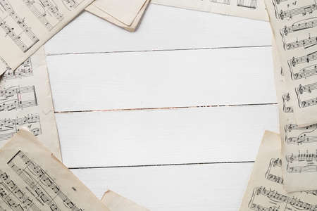 Music notesの写真素材