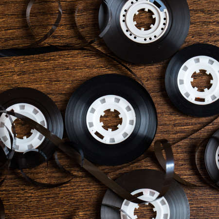 Audio tapeの写真素材