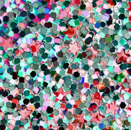 Colorful clear glass pieces for mosaic tiles