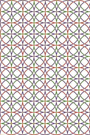 geometric ornament, geometric background, pattern with geometric shapesのイラスト素材