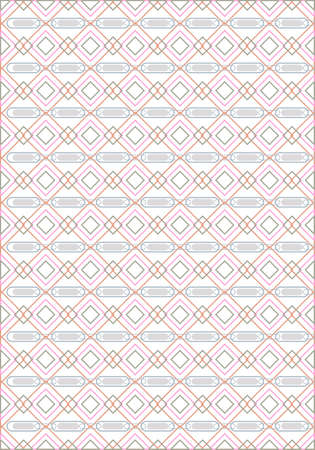 geometric background, pattern with geometric shapes, modern abstract wallpaper, vector illustrationのイラスト素材