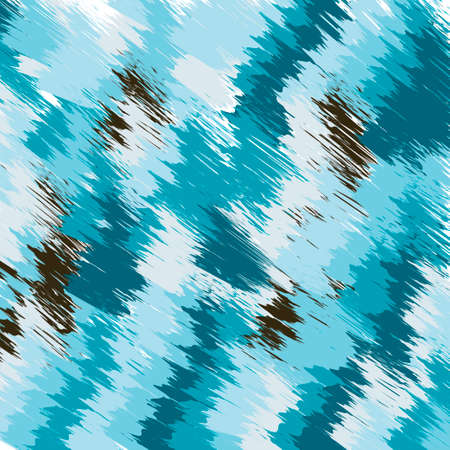 Abstract illustration in shades of blue, vector abstract illustration in blue colors.のイラスト素材