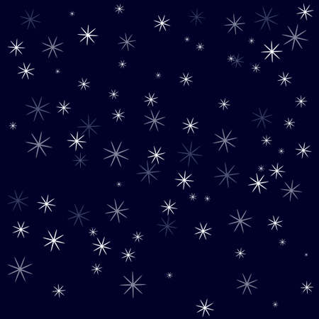 Stars on dark blue background, vector abstract illustration with stars.のイラスト素材