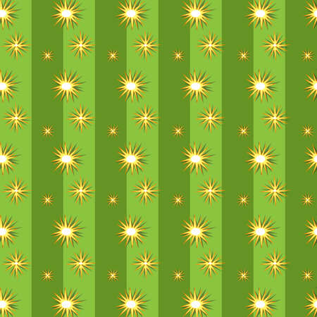 The texture of a cactus in minimalism with stripes and prickles, eps 10のイラスト素材