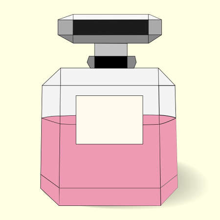 Perfume bottleのイラスト素材