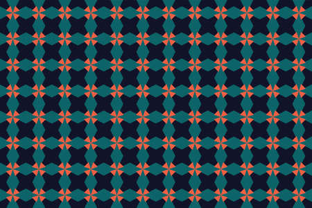 Minimal seamless pattern with geometric leaves. Delicate and elegant floral trendy background.