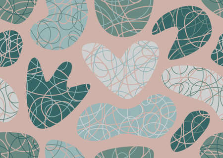 Set of abstract modern geometric shapes banners. Fluid pastel colors gradient dynamic elements.