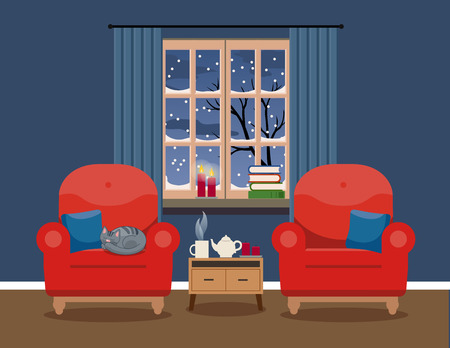vector illustration in flat styleのイラスト素材