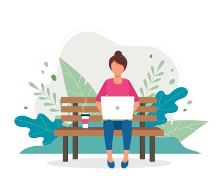 vector illustration in flat styleのイラスト素材
