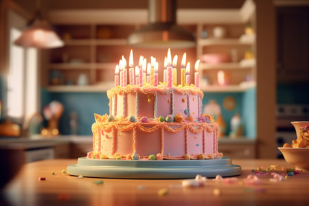 Slice of Imagination: Cake Artistry to Spark Wonder Cake Paradise Rediscovered: Birthdays and Anniversaries in Crystal Clarityの素材