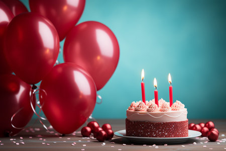 Milestone Moments: Cake for Both Special Occasions Blissful Bites: A Cake for Dual Celebrationsの素材