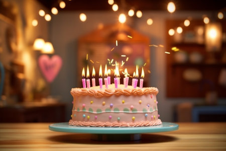 Slice of Dreamy Delights: Journeying into the World of Birthday Cake Bliss Baking for Bliss: Crafting Delicious Celebrations Anewの素材