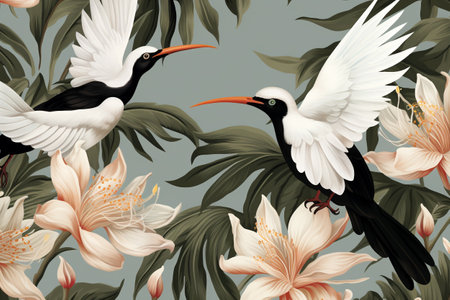 Whimsical Watercolor Eucalyptus Enchantment Ethereal Watercolor Magnolia Magicの素材