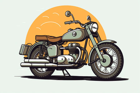 Superbike Artistry Unleashed Sleek Superbike Vectorsの素材