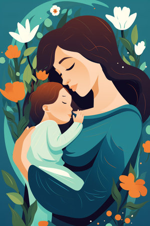 Moms in Harmony with Life s Journey Artistic Celebrationsの素材