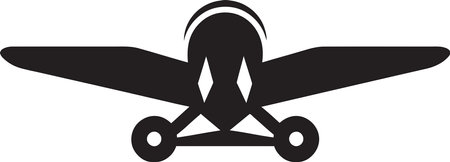 Aircraft Fuel Efficiency Reducing Carbon Footprintsのイラスト素材